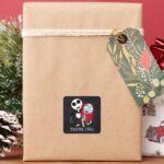 Nightmare Before Christmas Birthday Square Sticker