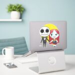 Nightmare Before Christmas Jack Sally Emoji 2 Sticker