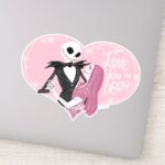 Nightmare Before Christmas Love You To Death Sticker