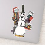 Nightmare Before Christmas Nutcracker Trio Sticker