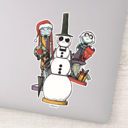 Nightmare Before Christmas Nutcracker Trio Sticker