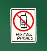 No Cell Phone Lukes Gilmore Girls Sticker