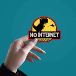 No Internet Sticker