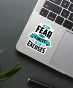 No Excuses Sticker