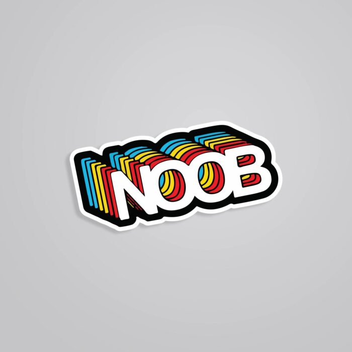 Noob Witty Stickers