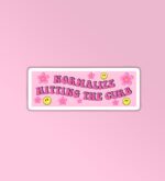 Normalize Hitting The Curb Sticker