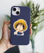 Nose Picking Luffy Sticker