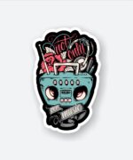 Not Only For Music Sticker
