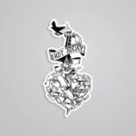 Not Today GOT TV Shows Stickers