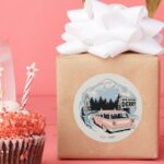 Now Entering Derry Classic Round Sticker