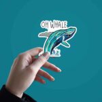 Oh Whale Sticker