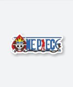 One Piece Flag Logo Sticker