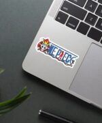 One Piece Flag Logo Sticker