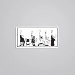 One Piece Nakama Anime Stickers