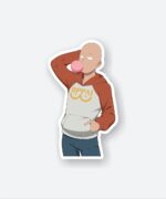 One Punch Man Saitama Sticker