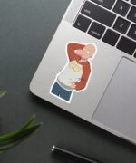 One Punch Man Saitama Sticker