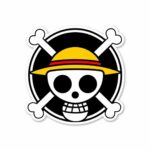 One piece logo Sticker