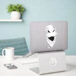 Oogie Boogie Grinning Face Sticker