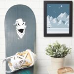 Oogie Boogie Grinning Face Sticker