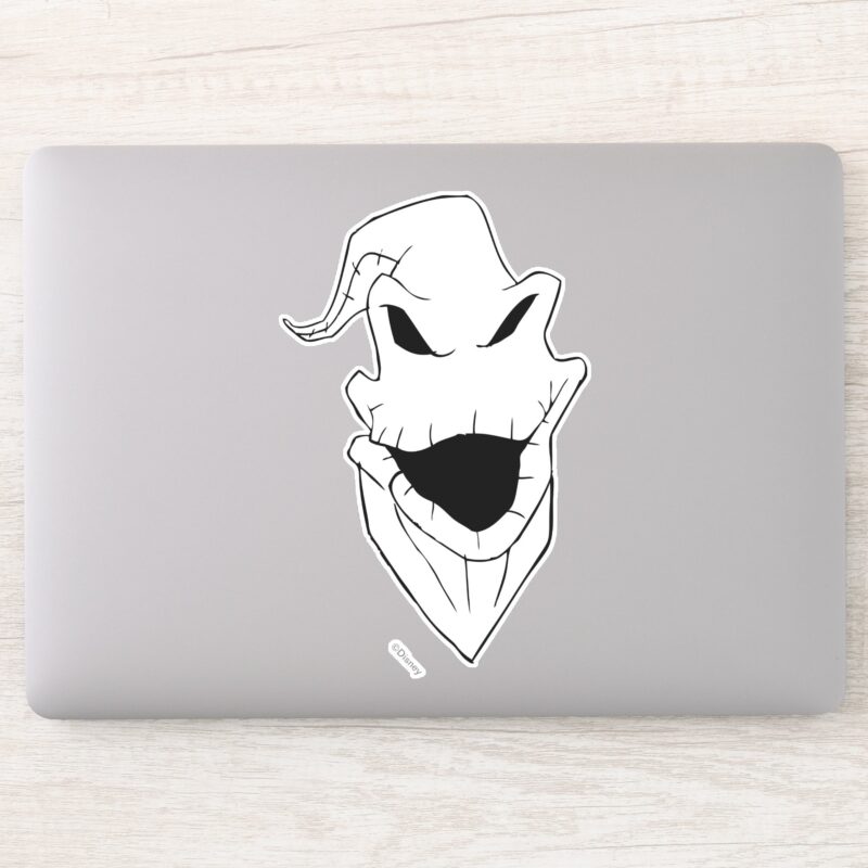 Oogie Boogie Grinning Face Sticker
