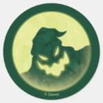 Oogie Boogie Im The Boogie Man Classic Round Sticker