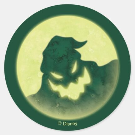 Oogie Boogie Im The Boogie Man Classic Round Sticker