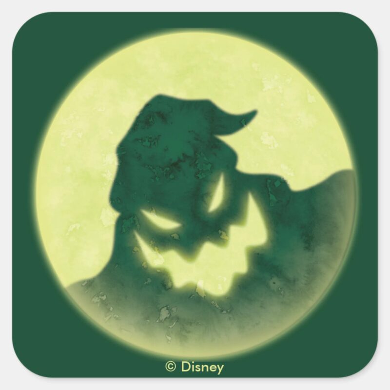 Oogie Boogie Im The Boogie Man Square Sticker