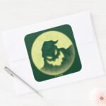 Oogie Boogie Im The Boogie Man Square Sticker
