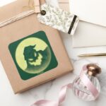 Oogie Boogie Im The Boogie Man Square Sticker