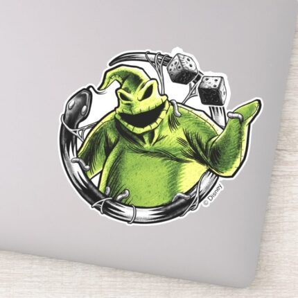 Oogie Boogie Serpent Dice Sticker
