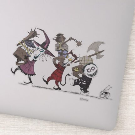 Oogies Boys Lock Shock Barrel Marching Sticker