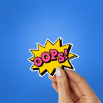 Oops Sticker