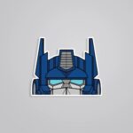 Optimus Prime Movies Stickers