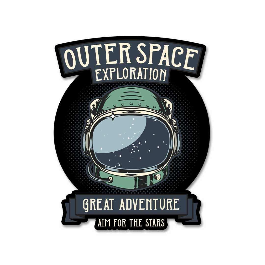 Outer Space Sticker
