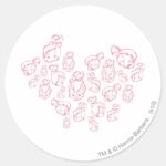 PEBBBLES™ In All Flavors Classic Round Sticker