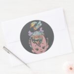 PEBBLES™ Color Collage Classic Round Sticker