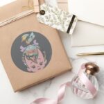 PEBBLES™ Color Collage Classic Round Sticker