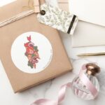 PEBBLES™ Daddys Girl Classic Round Sticker