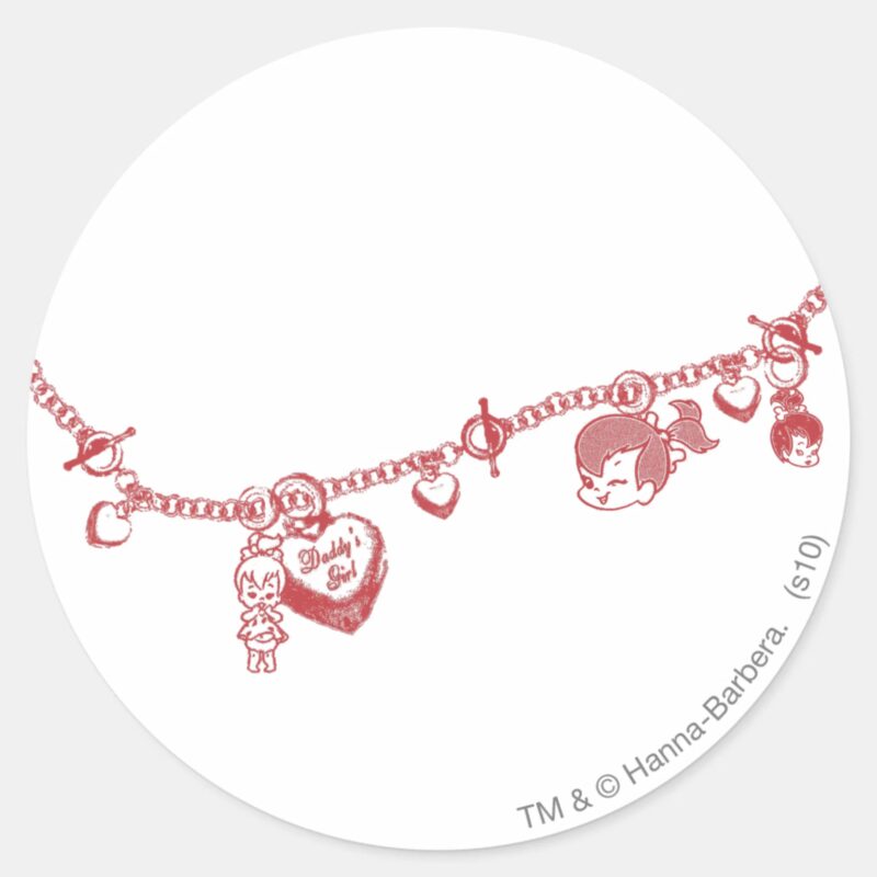 PEBBLES™ Friendship Chain Classic Round Sticker