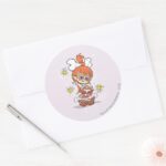 PEBBLES™ Goes Gaga Classic Round Sticker