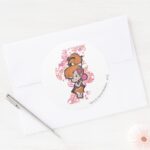 PEBBLES™ Loli Classic Round Sticker