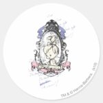 PEBBLES™ Pretty In Reflection Classic Round Sticker