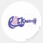 PEBBLES™ Rock N Roll Classic Round Sticker