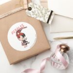 PEBBLES™ Rock Star Classic Round Sticker