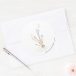 PEBBLES™ Starburst Classic Round Sticker