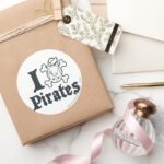 PEBBLES™ The Pirate Classic Round Sticker