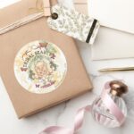 PEBBLES™ Tribal Beauty Classic Round Sticker