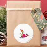 PEBBLES™ And Bam Bam And Dino Playtime Classic Round Sticker