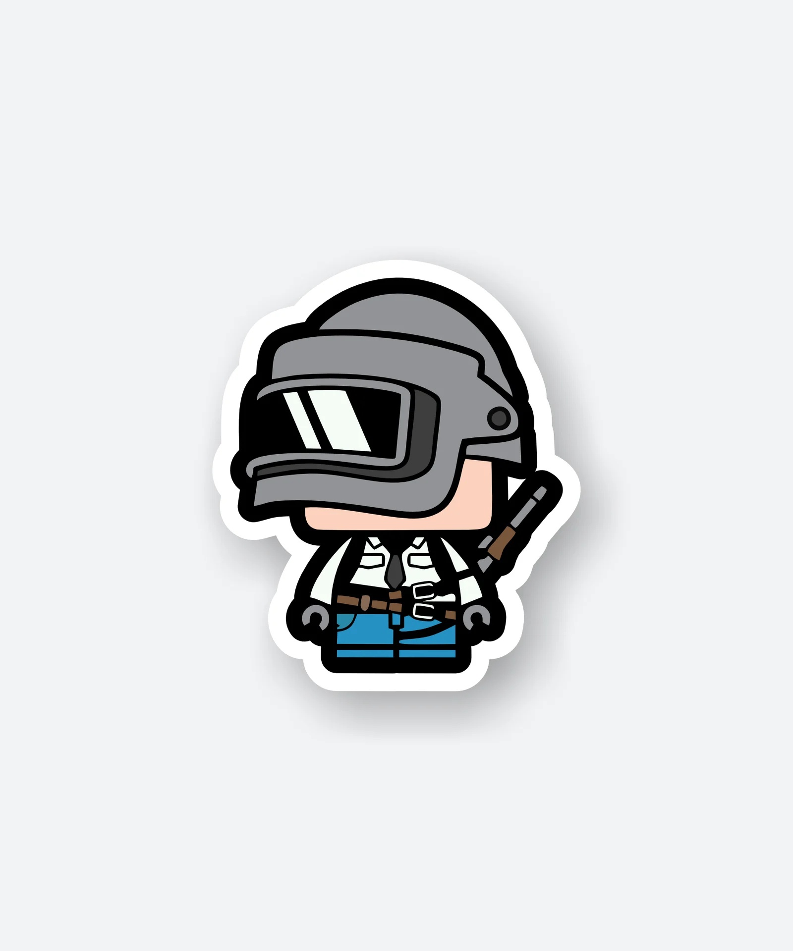 PUBG Character Sticker