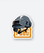 PUBG Helmet Sticker